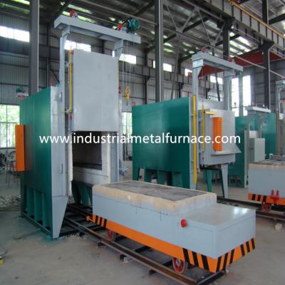 China 650 Degree Heat Treatment Furnace , Bogie Hearth Furnace for sale