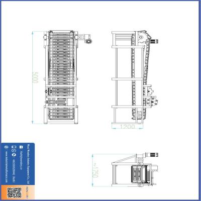 China 5M Fully Automatic 30KG Copper Ingot Casting Machine for sale