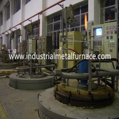 China Elektrischer Widerstand-ununterbrochenes Gas-Karburierungsofen 90KW 50HZ Pit Type Gas Carburizing Furnace zu verkaufen