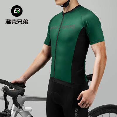 China Cycling suit tight sweat absorbing breathable summer short sleeved shorts men's mountain bike road sportswear for sale