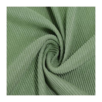 China 2022 new knitted horizontal strips seersucker stretch jacquard fabric bottoming shirt apparel fabric for sale