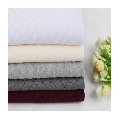 China Jacquard polyester knitted air layer fabric sofa pillowcase mattress clothing cloth for sale