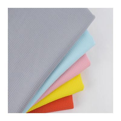 China 2021 The latest fashion polyester cotton seersucker soft ribbed fabric cotton spandex knit for sale