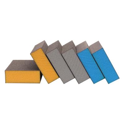 China Fine polishing Chinese factory directly sells kitchen cleaning sanding sponge block for sale