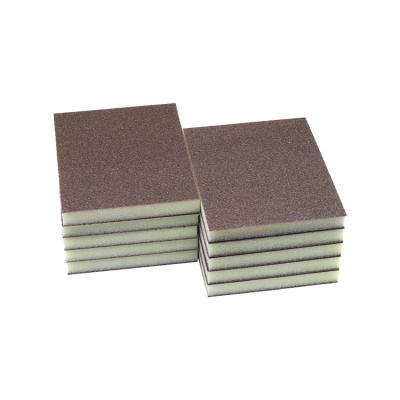 China Fine polishing Cheap ex-factory price sponge abrasive pad gypsum board sanding sponge sand block for sale