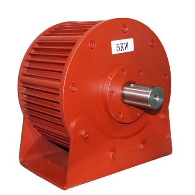 China Stainless Steel 24V 48V 220V Generator 300Rpm Supplier Alternator 5Kw 10Kw Low 100 Rpm Gearless Permanent Magnet Generator for sale