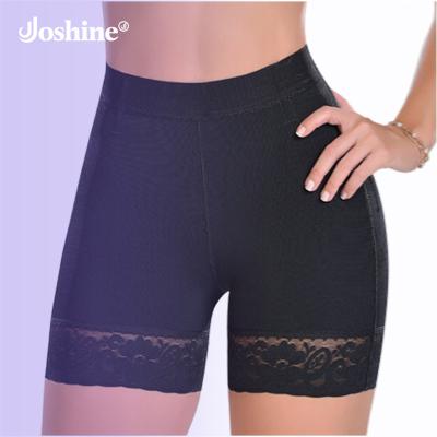 China Fast Delivery Antibacterial Traceless Mid Waist Increase Hip Butt Lifter Padded Seamless Tummy Control Hip Patch Belt Silky Shorts for sale