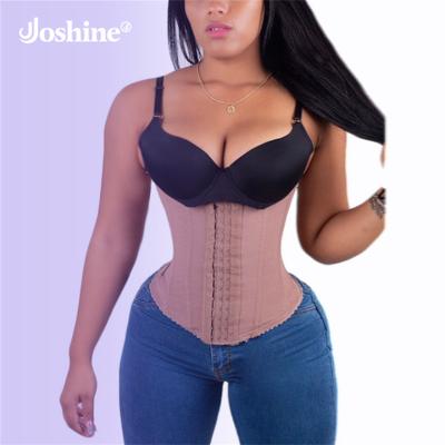 China OEM/ODM Service Antibacterial Super Tight Control Three Layer Hang Up Steel Eye Closure Bone Neoprene Waist Trainer Abdomen Retraction for sale