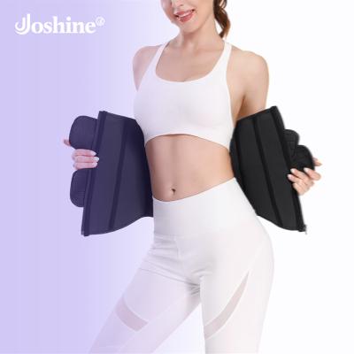 China Antibacterial Customize Hourglass Postpartum Cincher Fajas Belly Band Belly Band Recovery Tummy Control Belt Logo Sweat Premium Waist Trainer for sale