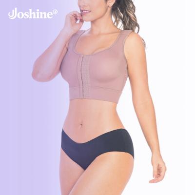 China Antibacterial High Quality Adjustable Wide Shoulder Strap Shaping Bra 3 Row Hook Sports Underwear Strong Fabric Improve Posture Back Corset for sale