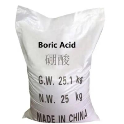 China 99.9% 40 - 60 Mesh Boric Acid Powder Industrial Grade for sale