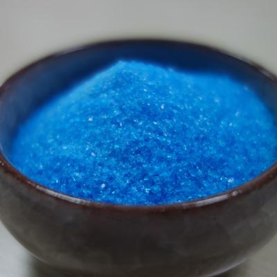 China Crystal Granular Agricultural Fertilizer Copper sulfate pentahydrate CAS7758998 Soluble In Water for sale