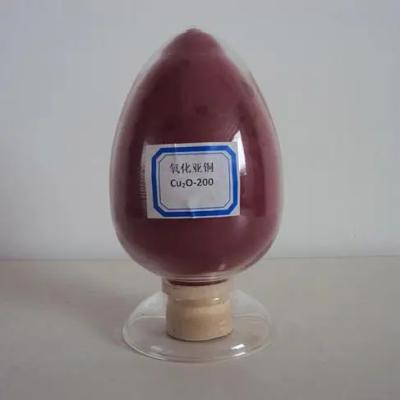 China Dark Red Powder Cuprous Oxide 25kg packing Cu2O  used as anti-fouling paint ,fertilizer à venda