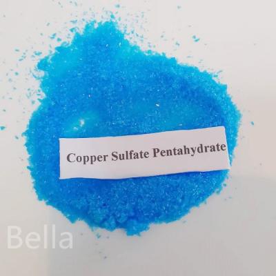 China Blue Crystal For Copper Sulfate Pentahydrate For Electroplating Industry Feed Additives CAS 7758-99-8 for sale