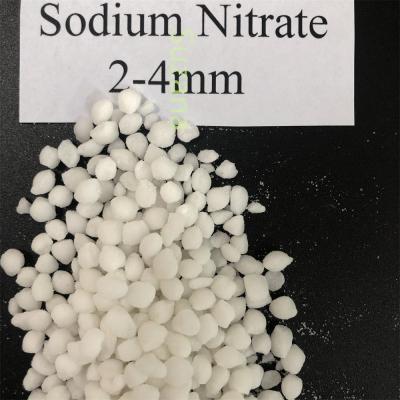 China Non Flammable Sodium Nitrate  Crystals prill  Industrial Grade 99.3-99.6% UN NO1498 for sale