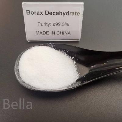 China White Granular Borax Decahydrate For Glass Making Na2B4O7.10H2O Sodium Tetraborate Decahydrate For Glassware for sale