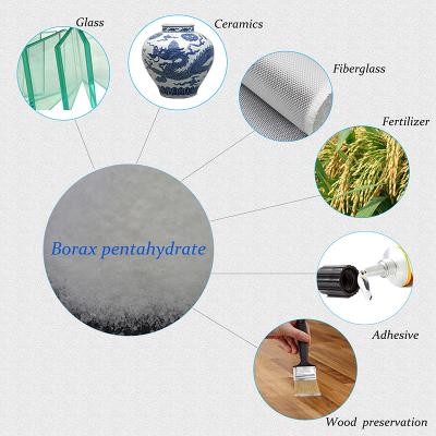 China Soluble Agriculture 99.9% Borax Pentahydrate For Forging for sale