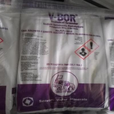 China CAS 12179-04-3 Borax Decahydrate 99.9% Purity Water Soluble for sale