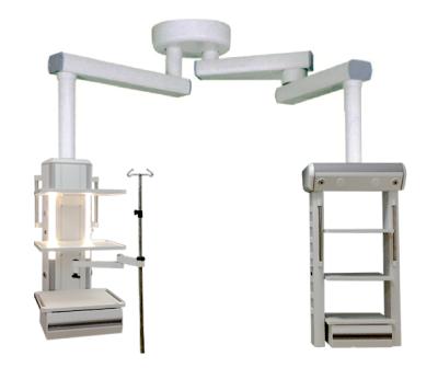 China 800mm Icu Ceiling System Pendant Single Arm Hospital Icu Surgical Ceiling Medical Pendants With Ce for sale