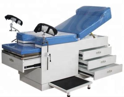 China FB-48 Hospital Bed Hospital Gynecological Examination Bed, Hospital Bed Table With Drawer for sale