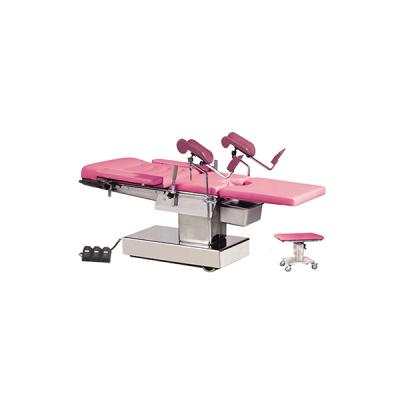 China Flower FD-4 Obstetric Delivery Table Price Gynecology Medical Electric Delivery Bed FD-4 (High-Grade) for sale