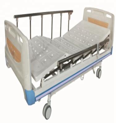 China Full Electric Metal Hi/low Hospital Bed With Ladder And Electric Adjustable Position Patient Medical Care Bed for sale