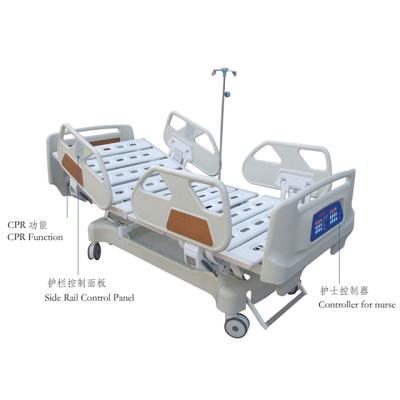 China Flower FBD-III ICU Medical Hospital Bed, Normal Folding Medical Metal Training Hospital Bed Manufacturer FBD-III for sale