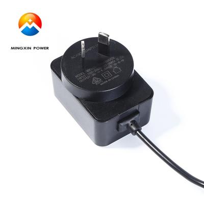 China Universal AC 100-240V 50-60Hz output DC 9V 1A 1.5A power adapter with saa certificates 5.5x2.5mm for sale