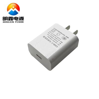 China Huawei xiaomi phone UL kc ROHS 18W 20W palladium usb c wall charger 5V3A fast charging real the smartphone for sale