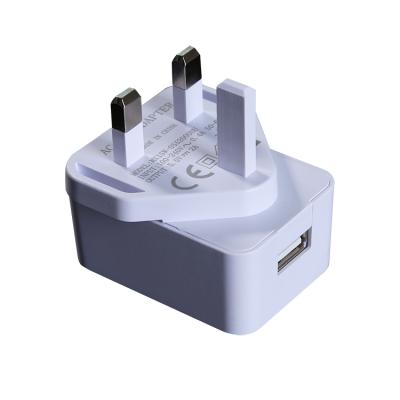 China Video 3pin UK-BS certified usb charger travel wall charger 5v 2a 2.5a czjutai ac adapters for sale