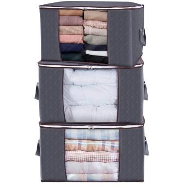 China No--woben Viable Cloth Under Bed Cloth Storage Boxes Oxford Closet Collapsible Storage Boxes for sale