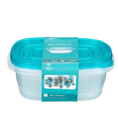 China Viable Take Out Box PP Heat Resistant Plastic Take Alongs Food Storage Container for sale