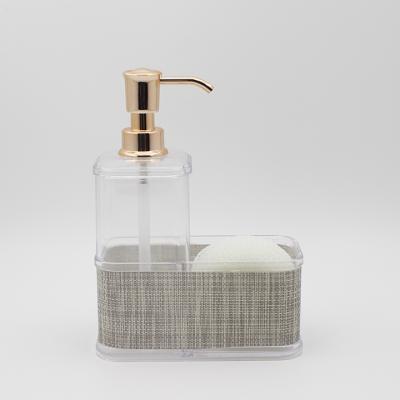 China Sustainable Premium Kitchen Soap Dispenser With Storage Compartment For Kitchen for sale