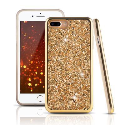 China Fundas De Celular Tpu PC Phone Case Smart Bling Telfonos Girl Back Covers Phone Cover For Apple Iphones 8 for sale