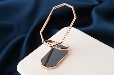 China Adjustable Convenient Degree Rotation Mobile Phone Foldable Ring Stand Arbitrary Metal Tablet Phone Bracket for sale