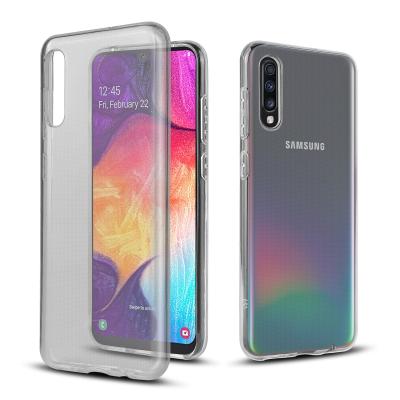 China Luxury Gorgeous Transparent TPU Phone Case For Samsung Galaxy A30 Crystal Phone Cover For Samsung celular a50 for sale