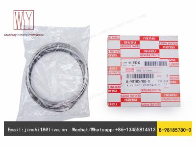 China ISUZU GENUINE NKR NPR NQR NHR NMS 8981857800 8-98185780-0 RING SET PISTON STANDARD for sale