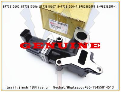 China Isuzu Genuine EGR/ Exhaust Gas Recirculation Valve 8973815600 8973815606 8973815607 8-97381560-7 8982382591 8-98238259-1 for sale