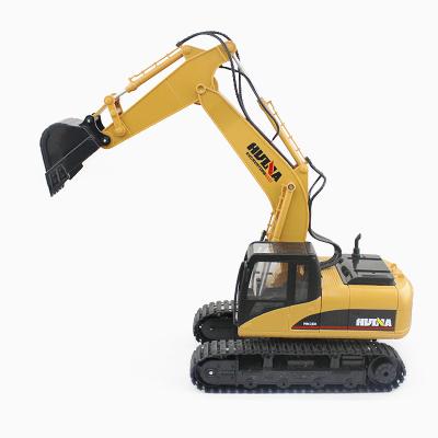 China Toy Huina Excavator Truck Model Diecast Toys For Children for sale