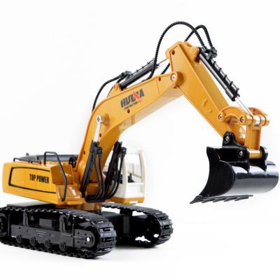 China RC Hobby Huina331 Nine-Channel Excavator 1:18 RC Engineering Remote Control Vehicle for sale