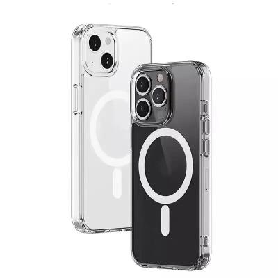 China Shockproof For Magsafing Magnetic Wireless Charging Case For iPhone 14 13 11 12 pro Max Mini 14 plus Shockproof Cover Phone Accessories for sale