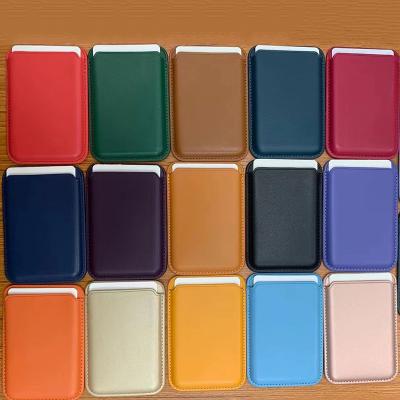 China Magnetic Shockproof Leather For Magsafing Wallet Case For iPhone Pro Max Card Holder Bag For iphone 14 14 13 12 for sale