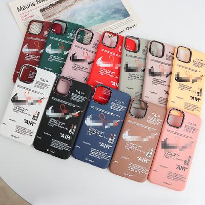 China 2023 New Fashion Brand Shockproof Luxury Funda For Cover Logo Custom Designer Mobile Bags iPhone 14 11 12 13 pro X max XR XS 7 8plus for sale