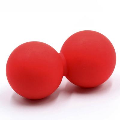 China Durable double lacrosse massage ball and mobility ball for physiotherapy by peanut massage ball for sale