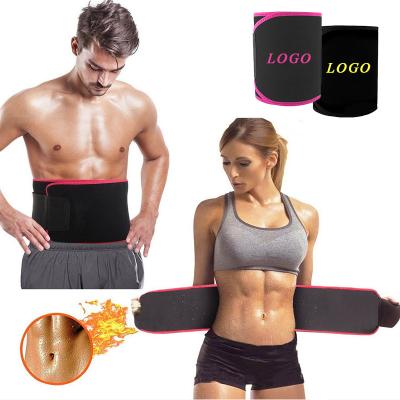 China Adjustable Waist Trainer Thermo Sweat Belt Waist Trainer Neoprene Belly Body Shapewear Trimmer Corset Women Fat for sale