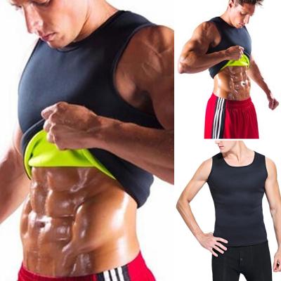 China Hot Selling QUICK DRY Sauna Vest Men Weight Loss Neoprene Waist Trainer Sweat Waist Shaper Slimming Pants Belt Shapewear Waist Trainer for sale