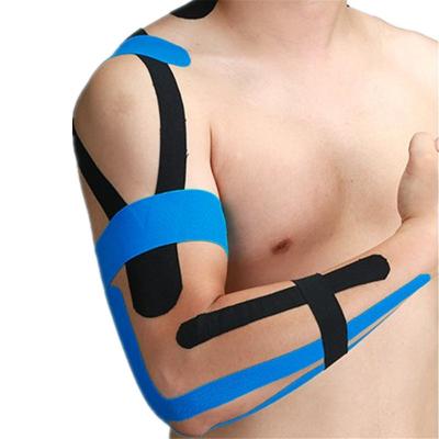 China Kinesiology Tape Muscle Protector Comfortable One Piece Bandage Sports Cotton Elastic Strain Injury Tape Knee Adhesive Muscle Pain Relief for sale