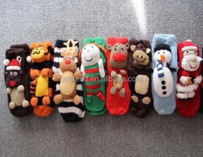 China Anti-slip Novelty Women Animal 3D Body Slipper Ladies Full Slippers Indoor Home Socks With Grippers for sale