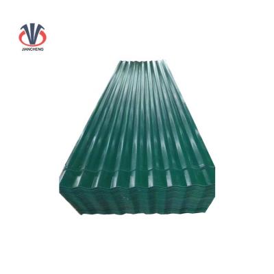 China Construction Zinc Coated Steel Corrugated Sheet 18 Gauge RAL Color Galvanized Corrugated Steel Roofing Sheets for sale