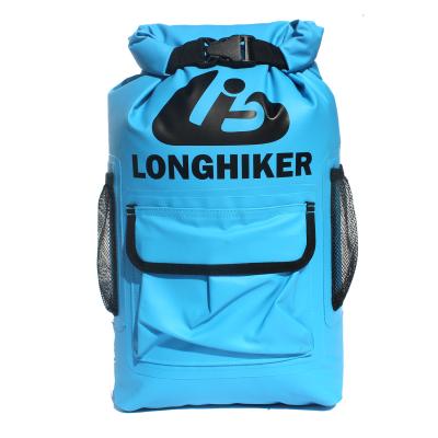 China OEM Durable Waterproof Dry Backpack For Swimming Floating Surfing Boating Hiking Kayak Outdoor Sports Bag for sale